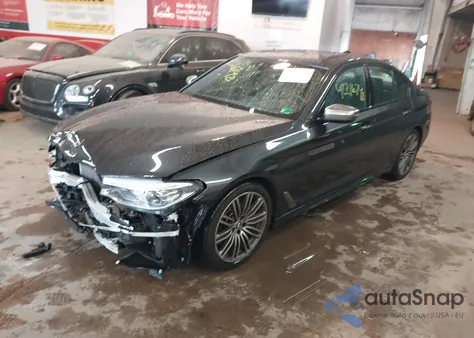 2018 BMW M550I xDrive из США, поврежденный, VIN WBAJB9C53JB049920